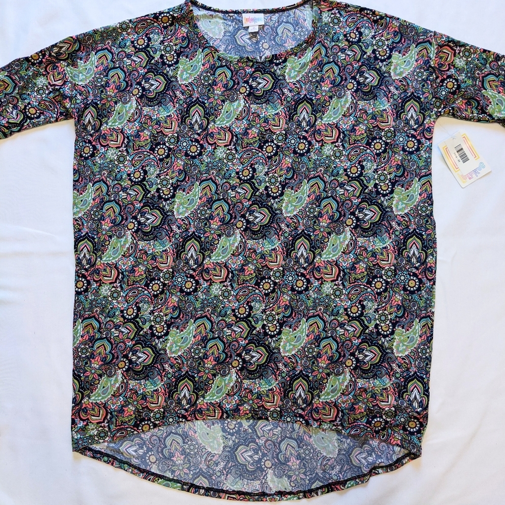 NWT LuLaRoe Paisley Irma Shirt